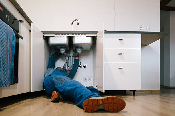Professional Plumbing technician working in Trinity, NC
